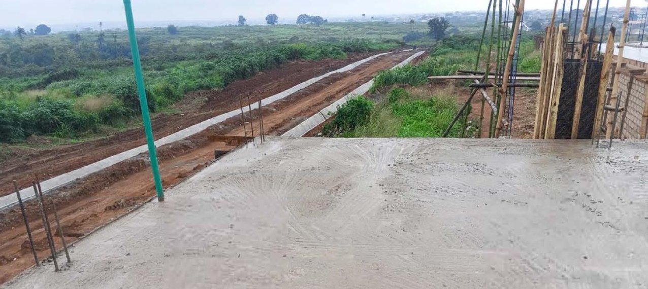 Estate road and drainage works